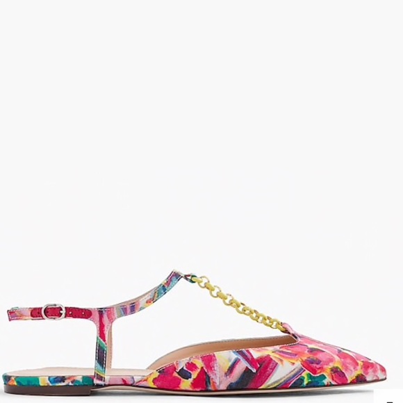 J.crew flats - chain link Ratti painted pineapple - Picture 3 of 4